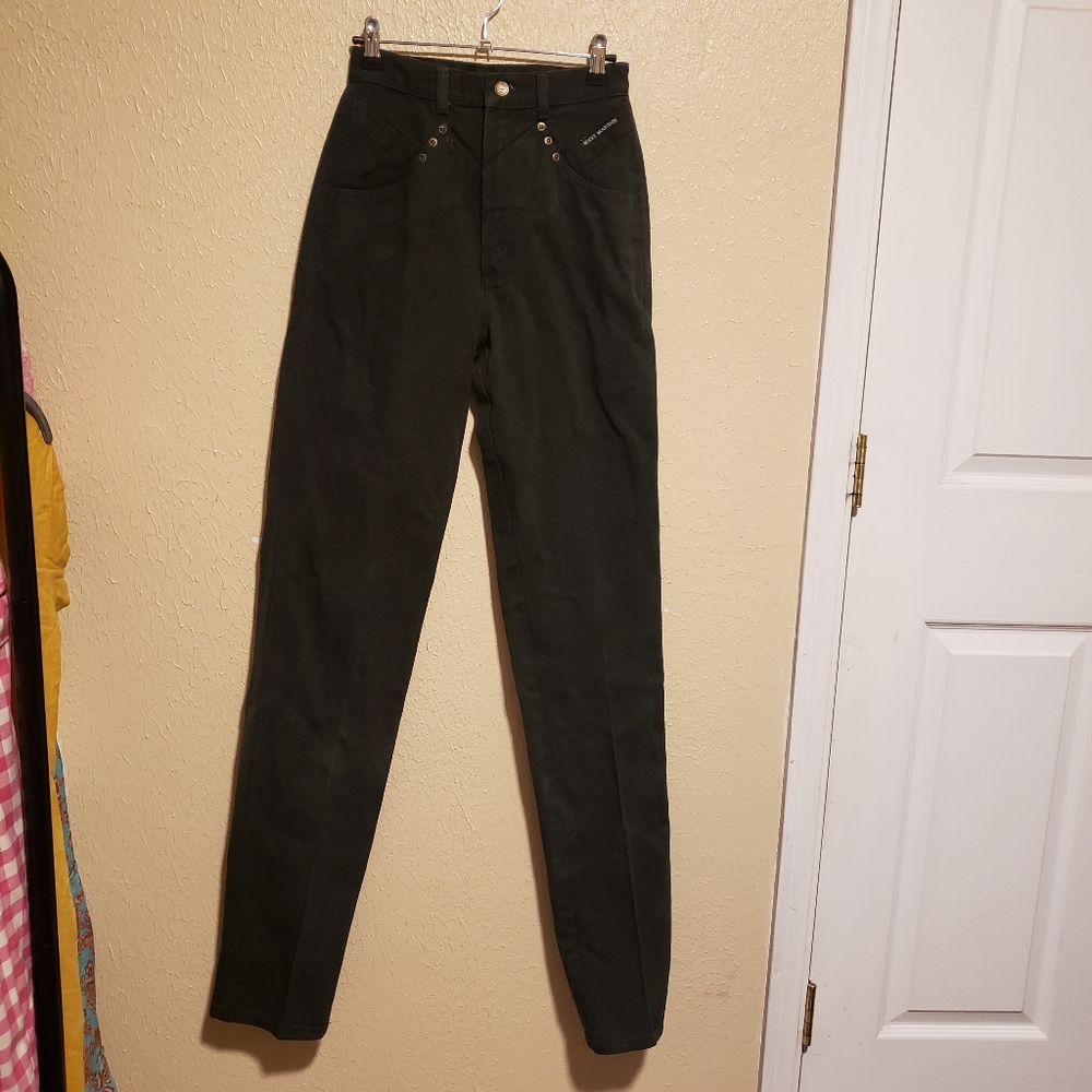Vintage‎ Rocky Mountain Jeans Size 26 Green